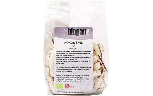 Kokos Smil Rå Øko. - 175 Gram