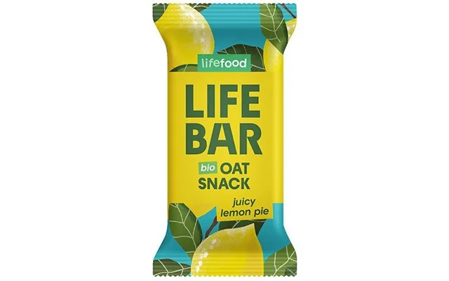 Lifebar Havrebar Lemon Økologisk - 40 Gram