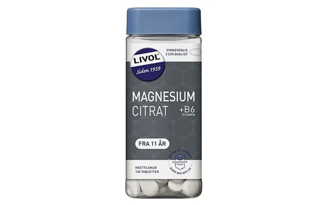 Livol Magnesium Citrat - 150 Tabletter