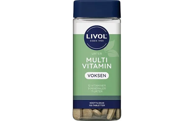 Livol Multivitamin M.urter - 150 Tabletter