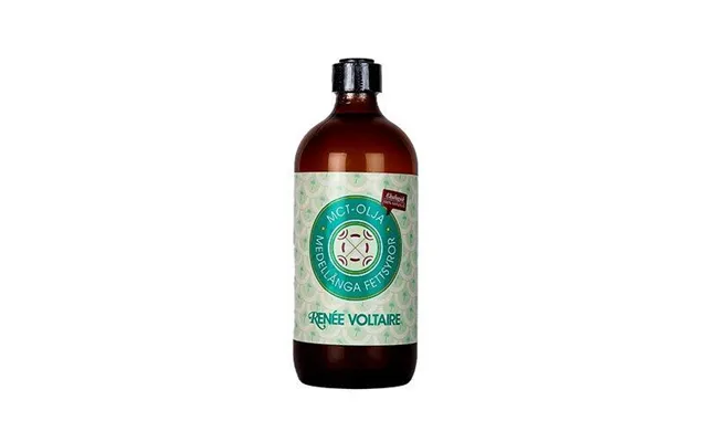 Mct-olie Økologisk Kokos Økologisk Renee Voltaire - 500 Ml.