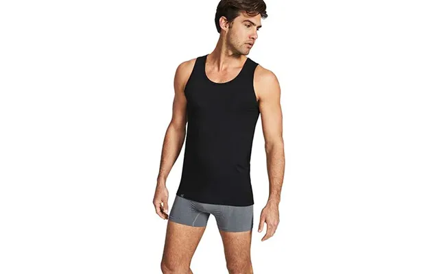 Men S Singlet Sort Str. L - 1 Stk
