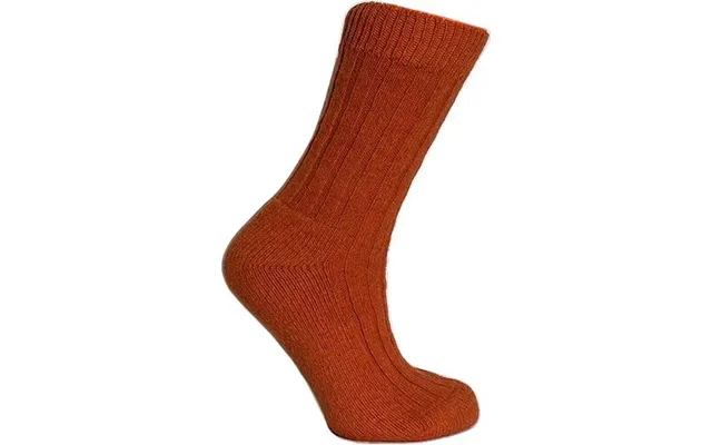 Merinostrømper Orange Str. 35 38