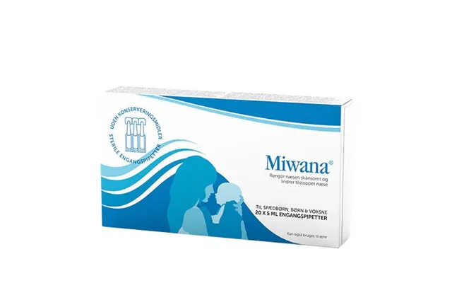 Miwana Næsedråber 20 X 5 Ml