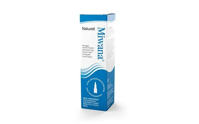 Miwana Næsespray Naturel 30 Ml