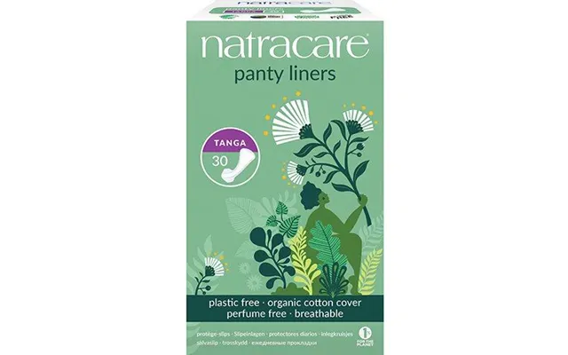 Natracare Trusseindlæg Tangaformet - 30 Stk