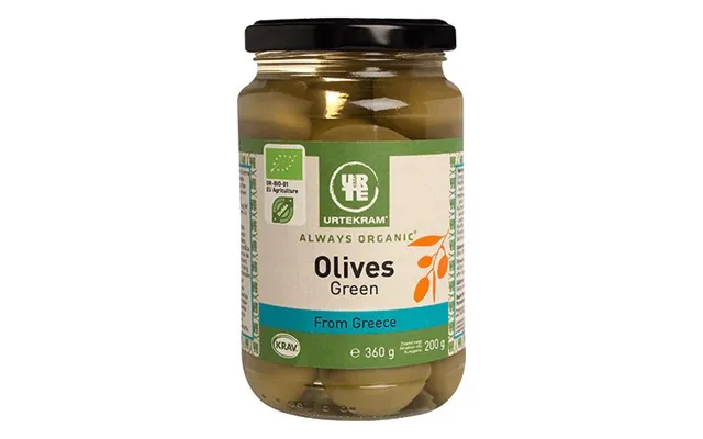 Oliven Grønne Øko. - 360 Gram