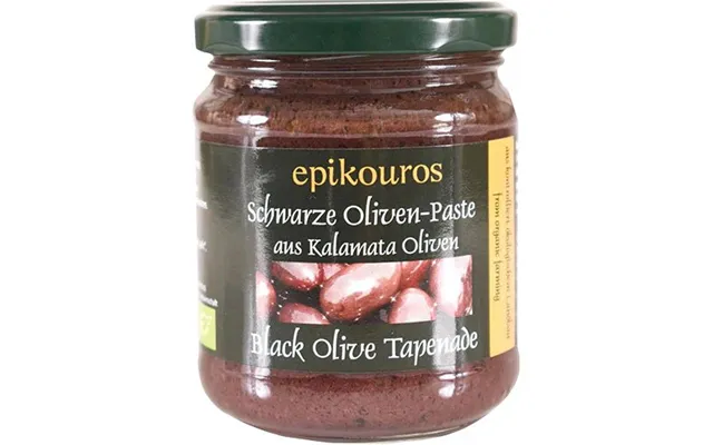 Oliventapenade Sort Øko. - 190 Gram
