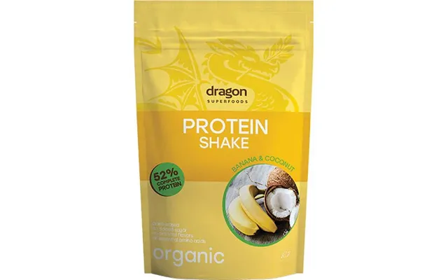 Protein Shake Banan & Kokos Øko. - 450 Gram