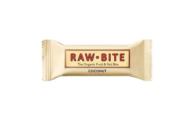 Rawbite Coconut Økologisk - 50 Gram