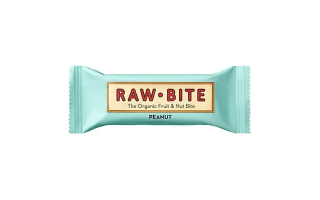 Rawbite Peanut Økologisk - 50 Gram
