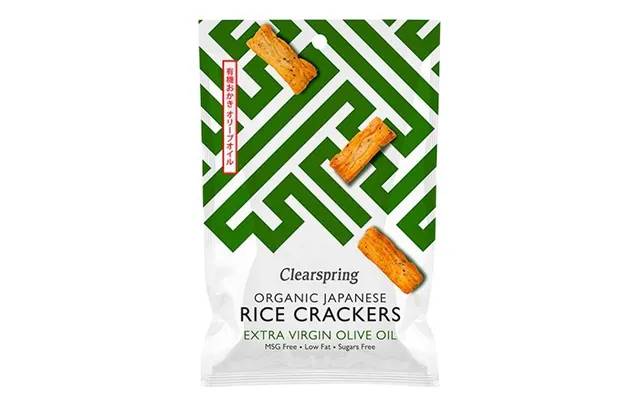 Rice Cracker Ø M. Oliven Olie - 50 Gram