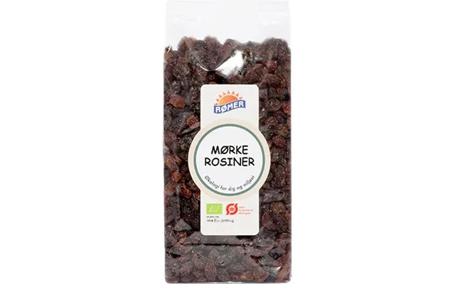 Rosiner Mørke Øko. - 500 Gram