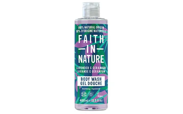 Showergel Lavendel Faith In Nature - 400 Ml.