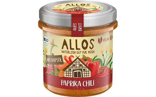 Smørepålæg Ø Aufs Brot Peberfrugt &chili - 140 Gram