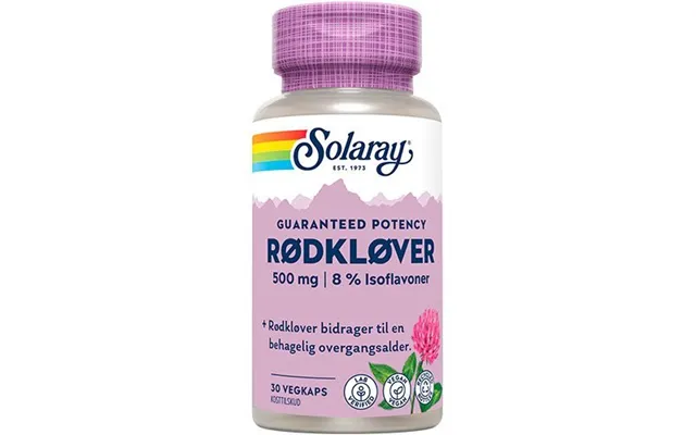 Solaray Rødkløver - 30 Kapsler