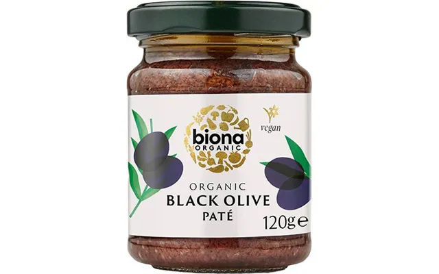 Sort Oliven Tapenade Paté Øko. - 120 Gram