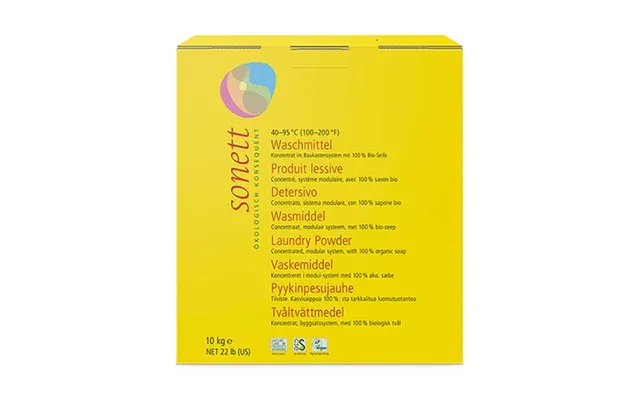 Vaskepulver Sonett - 10 Kg