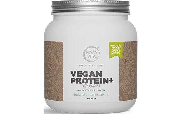 Veganprotein Chokoladesmag - 400 Gram