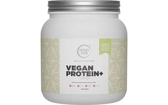 Veganprotein Vaniljesmag - 400 Gram