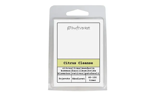 Citrus Cleanse - Plade 60-100 Timers Duft