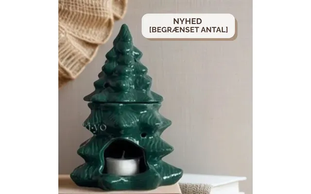 Duftlampe Juletræ - Grøn
