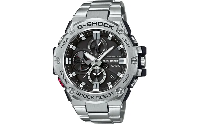 Casio Gst-b100d-1aer Herreur G-steel Radiostyret Ur