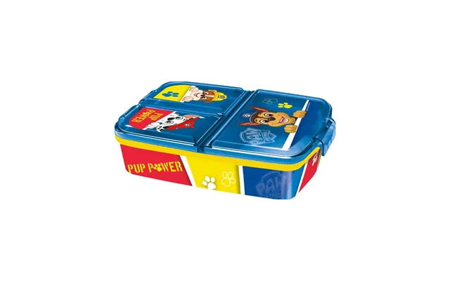 Paw Patrol Madkasse - Børnemadpakke Med 3 Rum