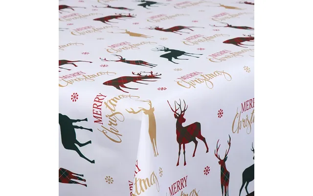 Tekstil Voksdug - Merry Christmas