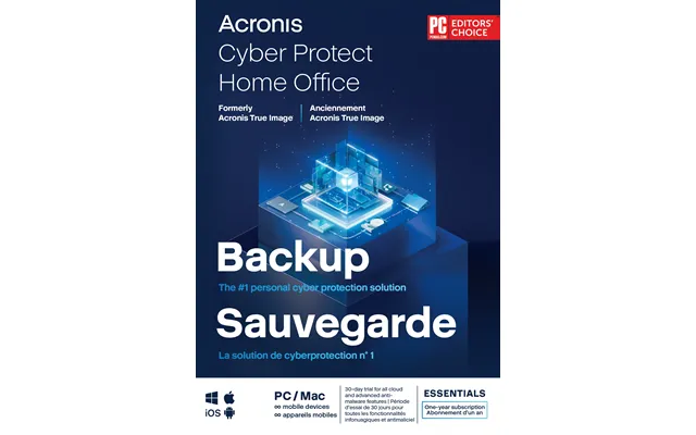 Acronis Cyber Protect Home Office Essentials - 3 Enheder 1 År