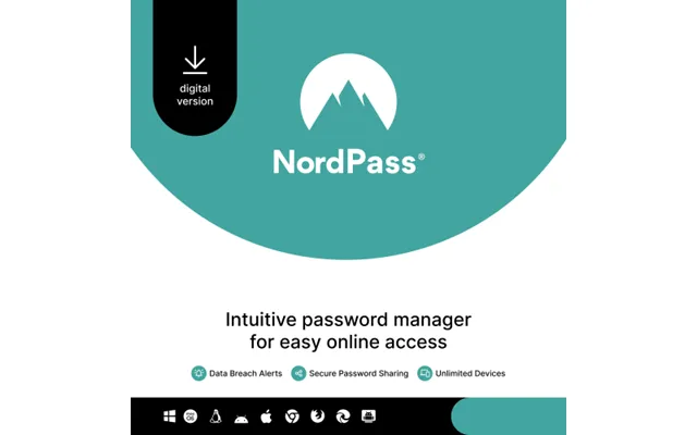 Nordpass Premium - Ubegrænset Enheder 1 År