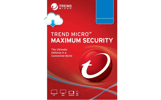 Trend Micro Maximum Security - 5 Enheder 3 År