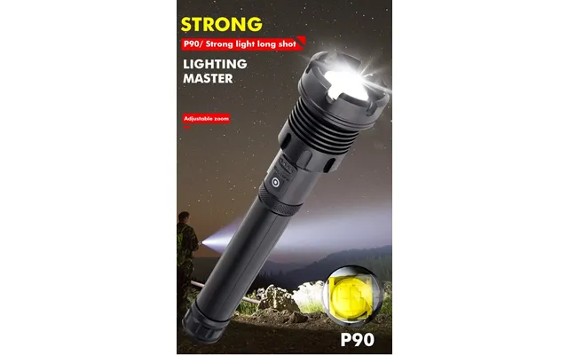 Cob Led Stavlygte Lommelygte Med Kraftig Lyseffekt - Easylight