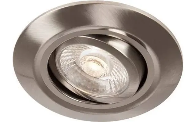 Comfort Quick Indbygningsspot - Børstet Stål, 2700k, 32mm Dybde