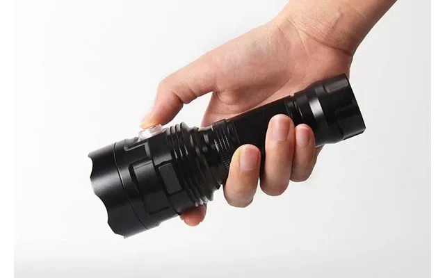 Led Lommelygte Police Med 3 X Cree Xm-l T6 Led - Easylight.dk