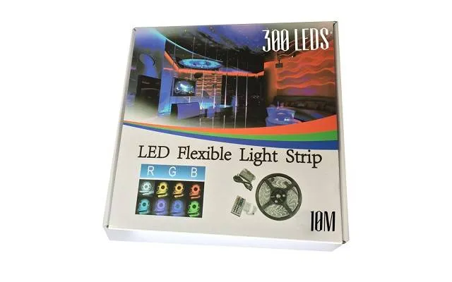 Rgb Led Strip 10 Meter- Komplet Sæt 2 X 5 M - Easylight.dk