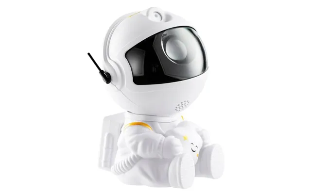 Siddende Astronaut Stjerne Lampe Til Børneværelset Med Fjernbetjening Cf4 - Easylight