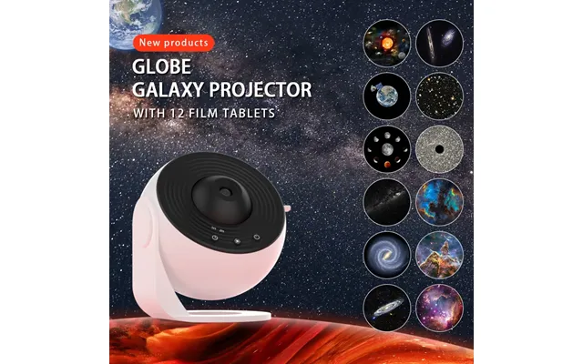 Upgrade Globe Natlys Stjernehimmel Lampe M. 12 Film - Easylight