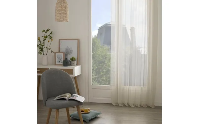 Moly Tyndt Gardin - Lys Beige