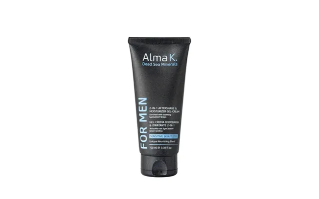 Alma K For Men 2-in-1 Aftershave & Moisturizer Gel-cream 100 Ml