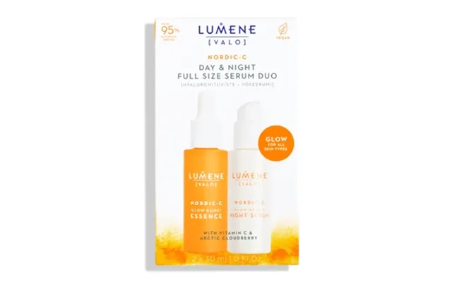 Lumene Nordic-c Glow Day & Night Full Size Serum Duo X2 60 Ml