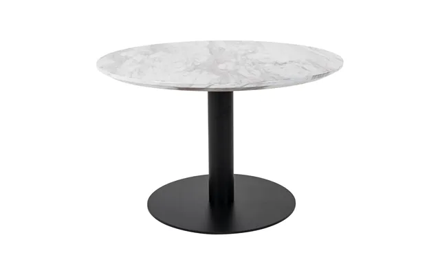 Bologna Sofabord Ø70 Cm Marmor Look - Sorte Ben product image