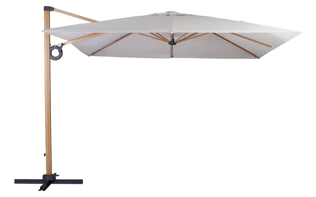 Egon Hængeparasol Teak - Beige