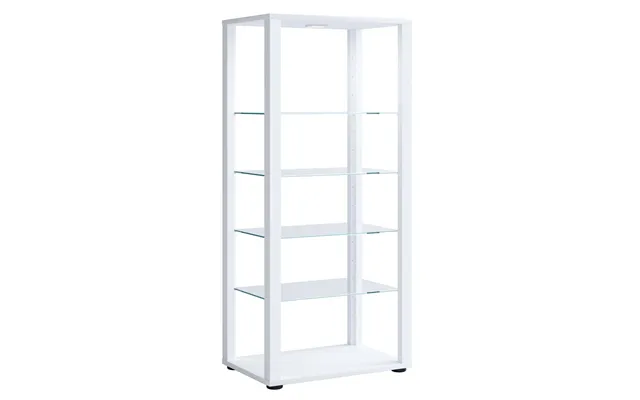 Glasol4 Vitrineskab Hvid