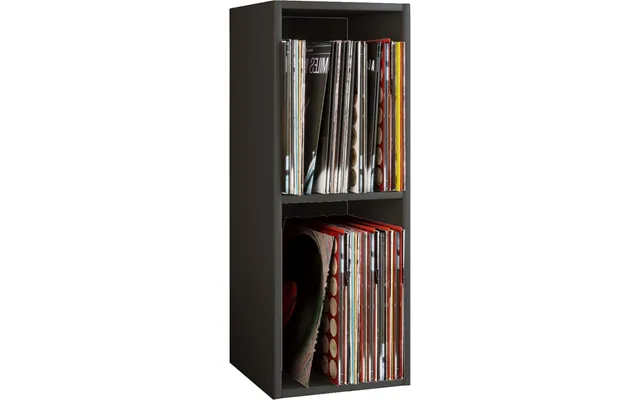 Platto2 Reol Til Lp 2 Hylder Sort