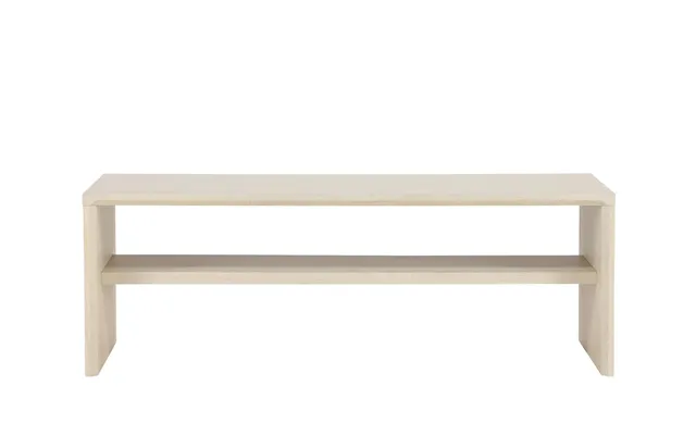 Telemarket Sofabord 1 Hylde Whitewash product image