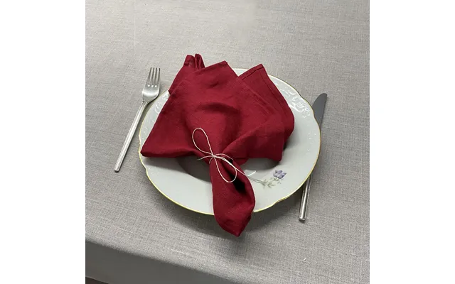 Hørserviet Rose