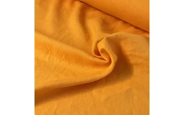 Hørstof Til Sengetøj, Beklædning, Servietter Etc. - Soft Orange