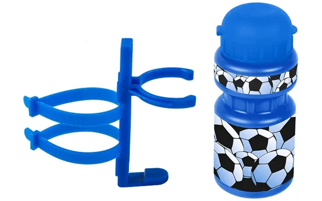 Børnedrikkedunk Med Fodboldmotiv Og Holder 300 Ml