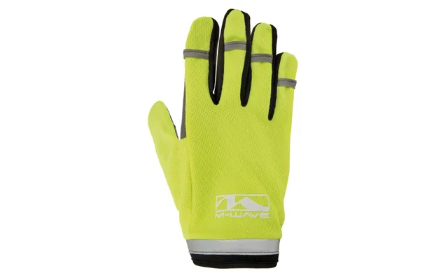 M-wave Neongule Vintercykelhandsker Med Touch S Xl - M
